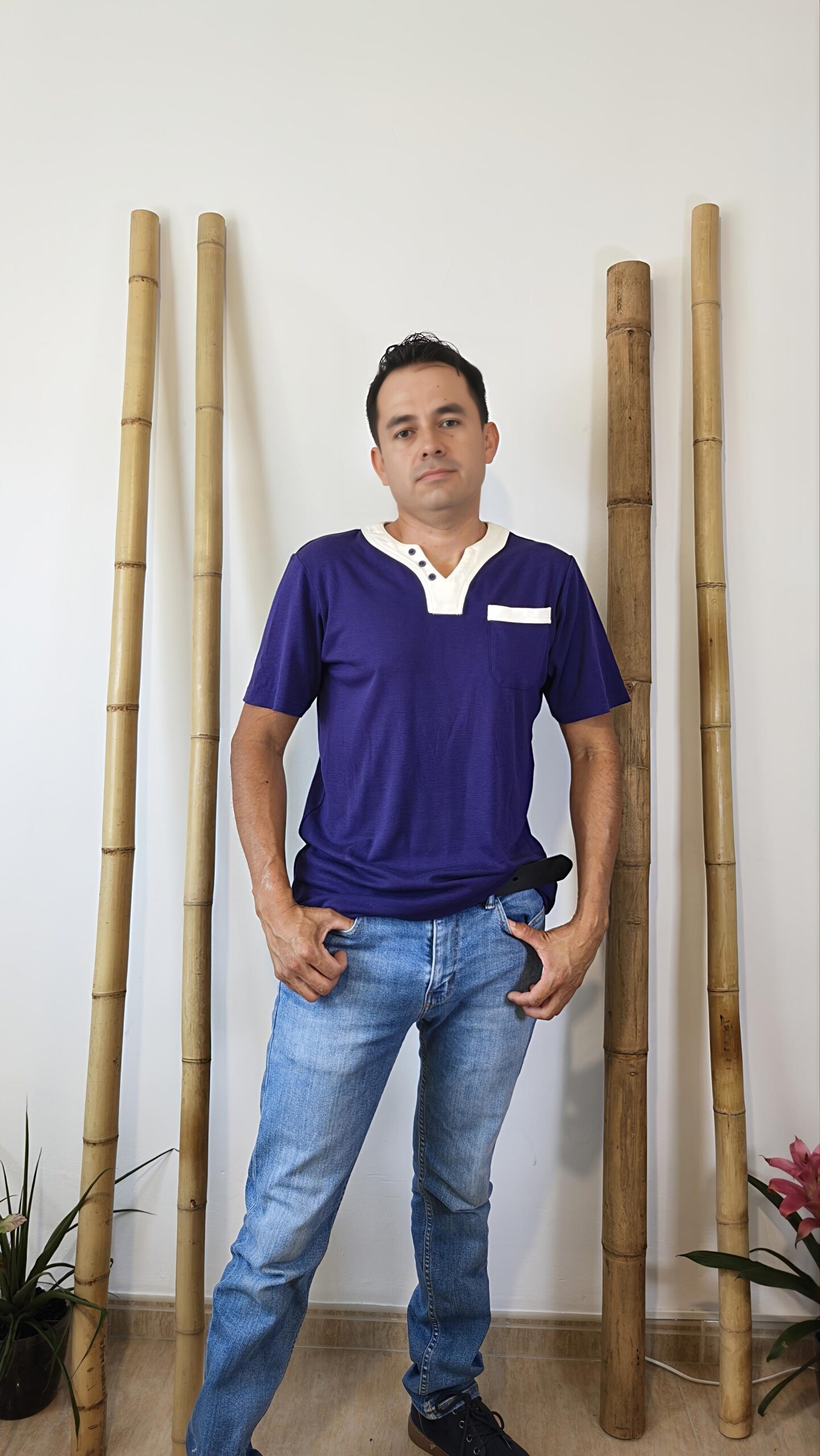 Camiseta de Hombre Bambú y Algodón - Imagen 5